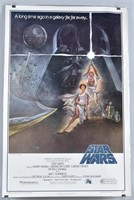 0RIGINAL 1977 STAR WARS STYLE A MOVIE POSTER