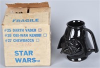 1977 RUMPH STAR WARS DARTH VADER TANKARD MIB