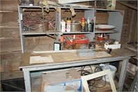 WORK BENCH AND CONTENTS