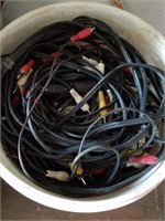 Bucket Of Speaker Cables