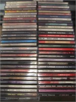 62+pc Music CD's & CD Racks