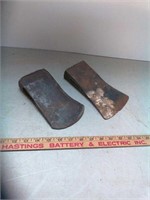 2 sager chemical axe heads 1941
