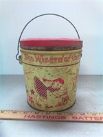 Vintage Swifts peanut butter wizard of Oz tin pail