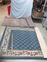 Carpet remnant and large area rug
