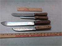Dexter, Old Hickory and Chicago Cutlery knives