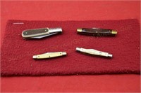 (4) Pocket Knives - (3) Imperial, (1) Craftsman