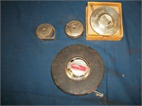 Vintage tape measures