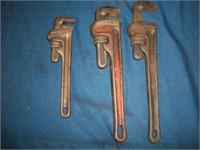 Ridgid pipe wrenches