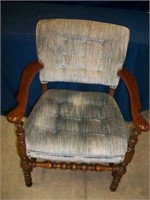 Wood frame chair