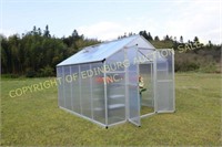 BRAND NEW 8' X 10' TWIN WALLED GREEN HOUSE