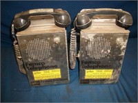 Vintage paging phones