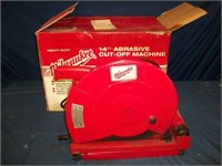 Milwaukee 14" abrasive cut off machine
