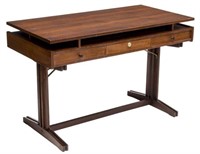 ITALIAN MID CENTURY MODERN TEAK WRITING DESK 1960