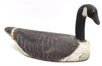 LARGE CARVED & PAINTED GOOSE DECOY