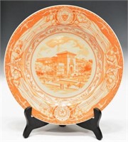 WEDGWOOD UNIVERSITY OF TEXAS COMMEMORATIVE PLATE