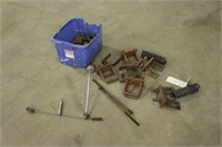 ASSORTED IMPLEMENT BRACKETS AND SPRINGS