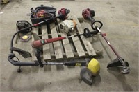 ASSORTED CHAINSAWS AND WEED WHIPS, UNKNOWN