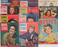 (11) 1940's Movie Star Magazines: Shirley Temple..