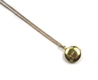 Vintage A-Z Chain Co. Gold-filled Locket with