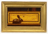Ken Davies (b. 1925), "Sewer Tile Rabbit"