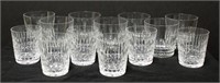13 Pieces of  Waterford Crystal Bar Ware