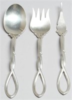 3 Frank M. Whiting Silver Hors d'oeuvres Pieces