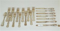 Group Sterling Silver Flatware
