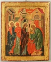 Icon Of The Presentation At The Temple