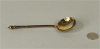 Russian Silver Gilt Communion Spoon
