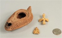Three Coptic Holyland Items