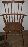 Vintage wood dining chair.