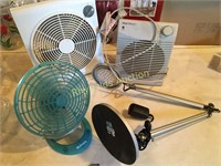 Fans - heater & light