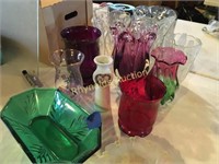 Misc. Flower Vases all colors sizes
