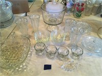 Glass - malt glasses, dessert cups,