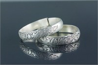 Pair Chinese Silver Bracelet