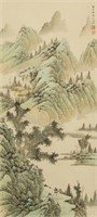 Chen Shaomei 1909-1954 Watercolour on Paper Scroll