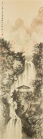 Fu Baoshi 1904-1964 Watercolour on Paper Roll