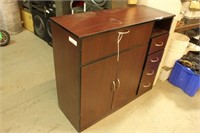 LARGE BRO WOODEN CABINET