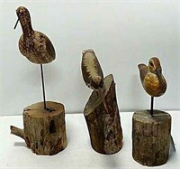 3 shore birds