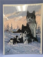 Choice on 3 (37-39): signed Iditarod poster by Jon