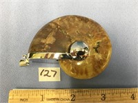 Choice on two (127-128): 2.5" ammonite pendant set