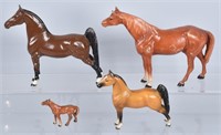4-HUBLEY HORSES CAST IRON DOORSTOPS and MORE