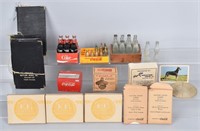 LARGE LOT VINTAGE COCA COLA PREMIUMS & MORE