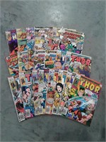 20 comic books--30, 35, and 40 cents--Thor, Hulk,