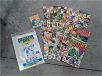 17 comic books--35 and 40 cent--Hulk, Thor,