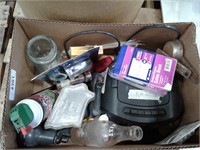 Misc hardware--spray nozzles, radio, etc