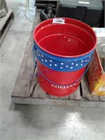Collins red 5-gallon bucket