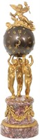 French Figural 3 Graces Clock