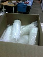 Large Box of disposable containers