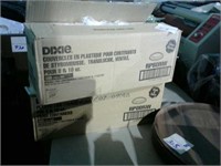 2 cases Dixie 8 oz container lids